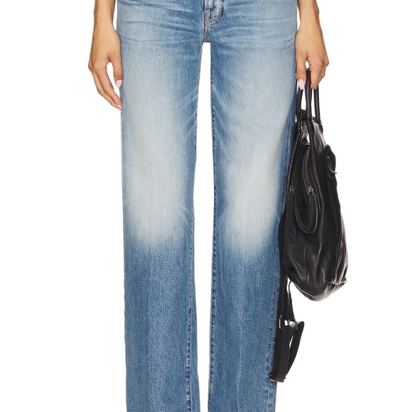 MOTHER Lil' Mid-Rise Tunnel Vision Sneak Jeans - Picture 2 of 6